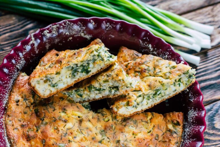 Greek Spanakopita Egg Casserole