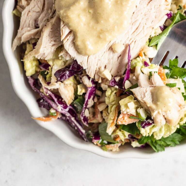 Sumac Chicken Salad with Tasty Yogurt Sauce