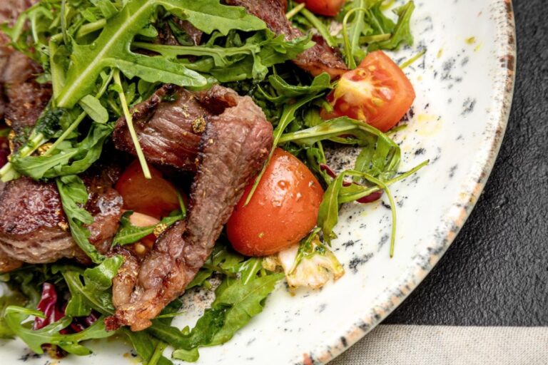 Steak and Salad